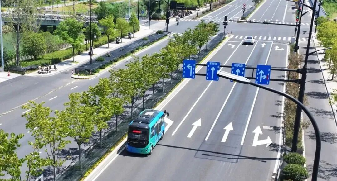 中国电科承建浙江省最长自动驾驶接驳线投用